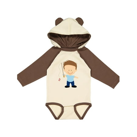 

Inktastic Fishing Boy or Dad Gift Baby Boy Long Sleeve Bodysuit