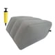 thumbnail image 2 of Almohada inflable para piernas, almohada de cuña para cama, almohada para lectura en el auto, almohada de soporte para rodillas, almohada de elevación, 2 of 9