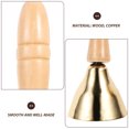 thumbnail image 2 of 1 Pair Handheld Bell Toys Hand Bells Percussion Instrument Children Musical Toys, 2 of 8