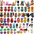 thumbnail image 2 of Bloques de construcción de personajes de dibujos animados de HEROCROSS, payaso, hiedra venenosa, Batman, Harley Quinn, Catwoman, Robin, regalo de cumpleaños, PG111, 2 of 5