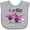 AC-Heather Grey, variant on Inktastic Go Go Go Pink Racing Car Boys or Girls Baby Bib