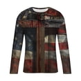 thumbnail image 5 of Blusas y camisas de manga larga con cuello redondo para hombre, blusas casuales de manga larga con cuello redondo, blusas estampadas, blusas de poliéster para hombre, 5 of 5