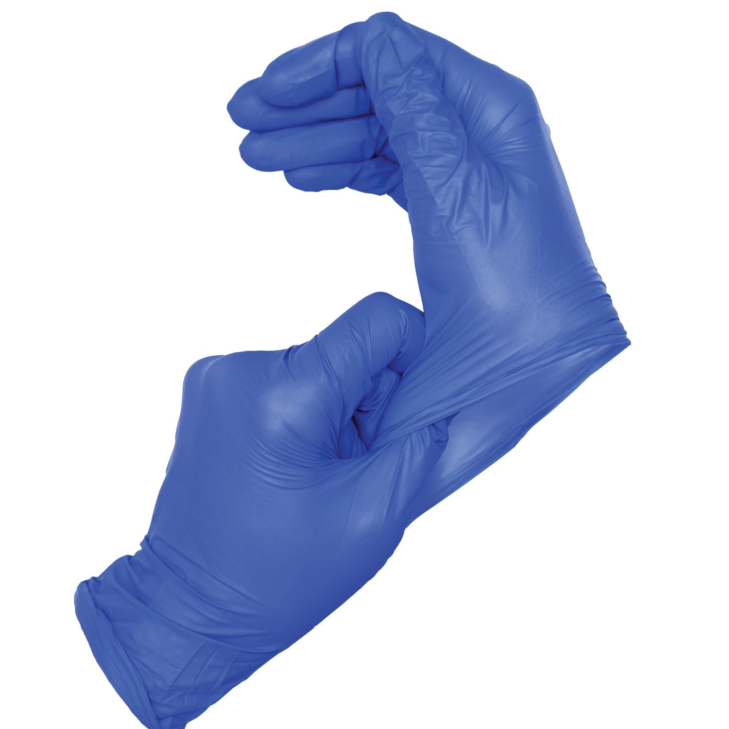 Non Sterile Size Infi-Touch Steel Blue Hypoallergenic 6 Mill Thickness Powder Free Dispenser Pack of 100 Nitrile Gloves Ambidextrous Disposable Gloves Large. Finger Tip Textured