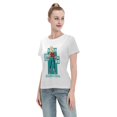 thumbnail image 4 of T-Shirt Basique à Manches Courtes pour Femmes Super Saiyan, 4 of 6
