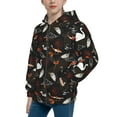 thumbnail image 2 of Rocae Animal Koi Fish for Zip Up Hoodies for Teen Sweatshirt with Hood-Small, 2 of 6