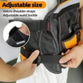 thumbnail image 7 of Tool Vest Electrician, 15 Pockets Tool Vest for Handyman, Carpenter Construction Electrician Tool Vest, Reflective Safety Tool Vest for Men, 7 of 7