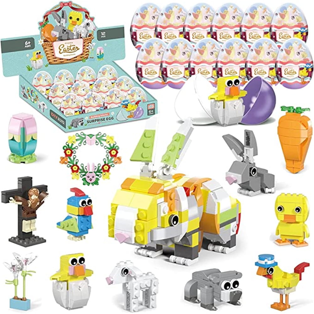 Loz Silan Easter Bunny Building Kit - Kids Easter Toy Gift, Easter  Astronaut Bunny or Easter Basket Stuffed Toy, Easter Bunny Building Blocks,  Kids Animals Building Blocks (710PCS) : : Toys