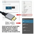 thumbnail image 5 of Xiwai 0.3m HDMI 2.0 Male to Mini HDMI Type-C Male 4K 60hz Cable with Sleeve Straight Connector for HDTV Computer Laptop Monitor, 5 of 5