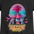 thumbnail image 3 of Trolls Movie - Halloween - Poppy, Satin, & Chenille - Frighteningly FabBooLous - Toddler And Youth Girls Short Sleeve Graphic T-Shirt, 3 of 5
