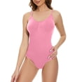 thumbnail image 3 of qolati Shapewear for Women Tummy Control Bodysuit Thong or Brief Sculpting Shaper Tank Top Bodysuits & Snatched Waist Body Suit, 3 of 4