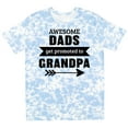 thumbnail image 3 of Inktastic Awesome Dads Get Promoted to Grandpa T-Shirt, 3 of 5
