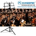 thumbnail image 6 of Kasonic Portable Music Stand, With Carrying Bag and Music Sheet Clip Holder Professional Set, 6 of 7