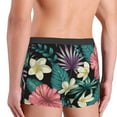 thumbnail image 5 of Disketp Green Tropical Leaves Men'S Boxer Briefs,Soft And Breathable Cotton Underwear With Comfortflex Waistband, 5 of 8