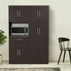 thumbnail image 1 of Mobi Alacena 121cm De Madera Suiza Chocolate Mueble De Cocina Mobi Muebles Moderno, 1 of 8