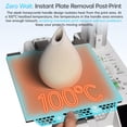 thumbnail image 4 of Placa de construcción BIQU CryoGrip Pro Glacier de 184 x 184 mm para Bambu-Lab A1, 4 of 7