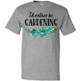 thumbnail image 3 of Inktastic I'd Rather Be Gardening Blue Flowers T-Shirt, 3 of 5