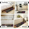 thumbnail image 6 of Yiaed Mandala Colorful Kitchen Rugs Sets of 2 Kitchen Mats Cushioned Anti Fatigue Kitchen Rug Tapetes Para Cocina for Sink,Laundry Room, 6 of 6