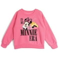 thumbnail image 2 of Disney Minnie Mouse Fleece Pullover Sweatshirt and Jogger Pants Outfit Set Toddler to Big Kid, 2 of 5