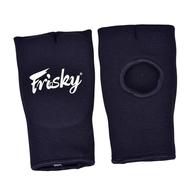 tamizeot Versatile Half Finger Elastic Hand Wraps MMA With Boxing Gloves While Sparring With Friends Black XS