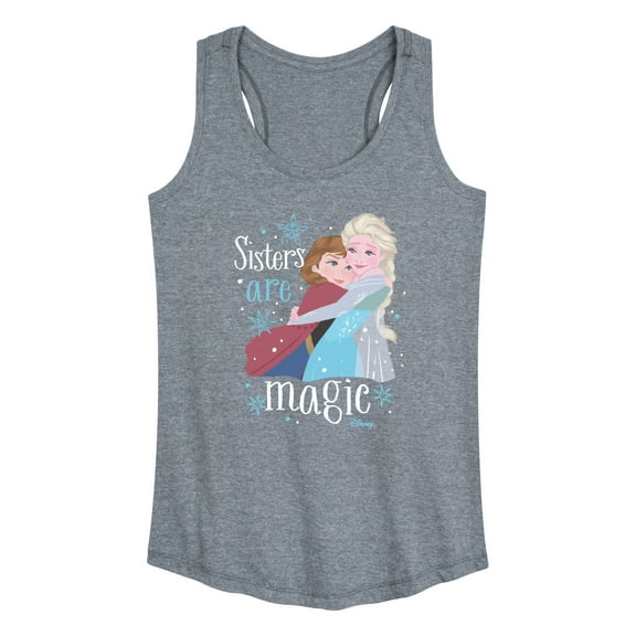 Frozen - Winter - Sisters Are Magic - Women's Racerback Tank Top