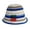 Blue cherry, variant on TIERPOP Plush Knitted Fisherman Hat Unisex Adjustable Hat Portable Elegant Bucket Hat for Outdoor Activity