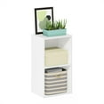 thumbnail image 4 of Furinno Pasir 2-Tier Open Shelf Bookcase, White, 4 of 5