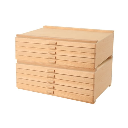 U S Art Supply 10 Drawer Wood Artist Storage Box Pastels U S Art Supply 10 Drawer Wood Artist Storage Box Pastels Pencils Pens Markers Brushes Com