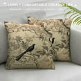thumbnail image 3 of Nawypu  Throw Pillow Cover  Blue French Paris France Floral Vintage Antique Script Beautiful Home Decor Pillowcase Lumbar Pillow Case Cushion Cover for Sofa Couch Bed, 3 of 5