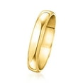 thumbnail image 2 of Ross-Simons Men's 4mm 14kt Yellow Gold Wedding Ring for Male, Adult, 2 of 4