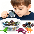 thumbnail image 6 of BESTSKY 2026 New 5/10/20/30Pcs Easter Dinosaur Eggs Hatching Dino Egg Grow in Water Crack with Assorted Color Hunting Game Easter Basket Stuffers Easter Gifts Party Favors for Kids 3-10 Boys Girls, 6 of 6