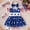 k-1069Blue2128, variant on SONGGE Toddler Independence Day Baby Girl Outfit Sets Sleeveless Star Dress With Patriotic Heart Embroidery Bodysuit O-Neck Romper Cartoon Trendy Clothing Sets