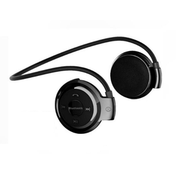Cateissary Mini 503 Auricular inalámbrico Mini Auricular deportivo Carga USB Compatible con Bluetooth 4.0 Auricular Auriculares Reproductor de música Mp3 Cables de audio/vídeo negro