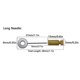 thumbnail image 3 of 6Pcs (6-12mm/0.24-0.47In) Leather Suture Positioning Needle Handmade Tools Leather Making Stitching Fixed Stitches, 3 of 5
