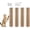 【4 Pcs+Brown 】, variant on 2 Pcs Cat Scratching Post Replacement for Indoor 15.7 x 3.1 Inches Cats Tree Replacement Parts Natural Sisal Cat Scratch Posts Refill Pole Part with M8 Screws Spare Cat Furniture Accessories
