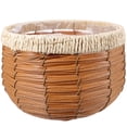 thumbnail image 1 of Shisuyan Woven Planter Basket Natural Handwoven Plant Pot Container Farmhouse Planter Rattan Basket, 1 of 9