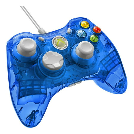 Rock Candy Wired Controller for Xbox 360, Blueberry Boom - Walmart.com