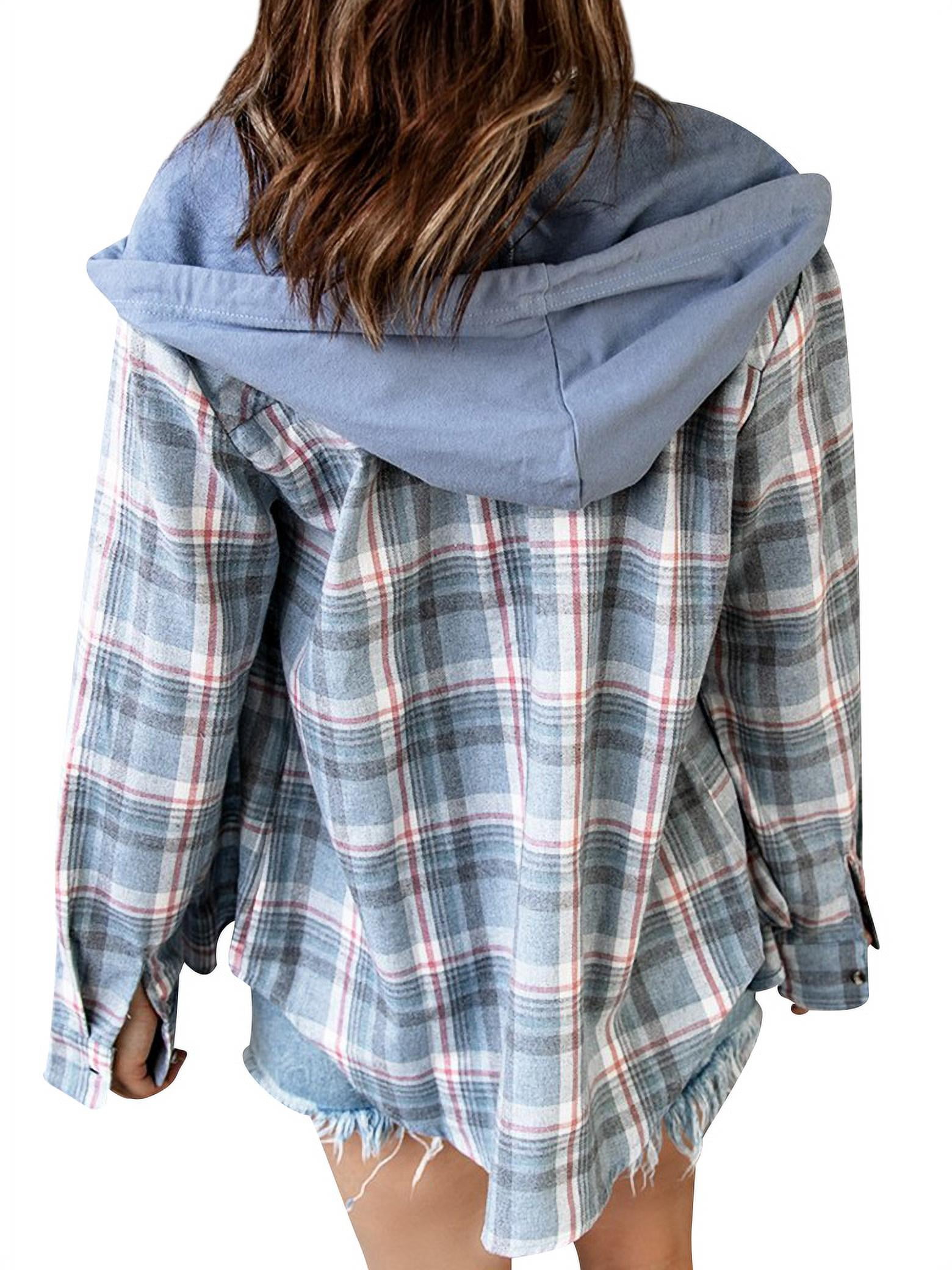 ZXSXSY Women Christmas Plaid Patchwork Single-Breasted ZXSXSY Women Christmas Plaid Patchwork Single-Breasted