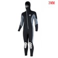 thumbnail image 5 of Premium Wetsuits for Men | Fullbody 3mm Neoprene Wetsuit with Shark Skin Chest Panel | Super Stretch Neck Cuffs Ankles for Diving Snorkeling Surfing Swimming, 5 of 5
