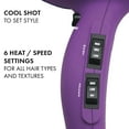 thumbnail image 3 of Secador de pelo Hot Tools Pro Artist 1875W Turbo Ionic Purple, 3 of 6