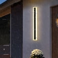 thumbnail image 1 of Lámpara de pared para exteriores perfecl moderna impermeable LED luz cálida 60x9x4cm, 1 of 8