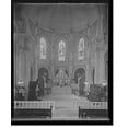 thumbnail image 2 of Historic Framed Print, [St. Leo Church, apse with altar], 17-7/8" x 21-7/8", 2 of 9