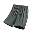 thumbnail image 2 of Green Women's Shorts, Women'S Ice Silk Quick Drying Stretch Shorts Lightweight Comfortable,Women's Shorts 3XL, 2 of 4