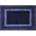 thumbnail image 1 of Ahgly Company Indoor Rectangle Abstract Blue Modern Area Rugs, 5' x 7', 1 of 4
