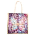 thumbnail image 2 of Bolsa De Pintura De Diamantes De Imitación 5D, Disfrute De Bricolaje Para Reducir El Estrés Bolsa De Asas De Pintura De Diamantes De Imitación 5D Para Picnic ANGGREK 5D Rhinestone Painting Tote Bag, 2 of 8