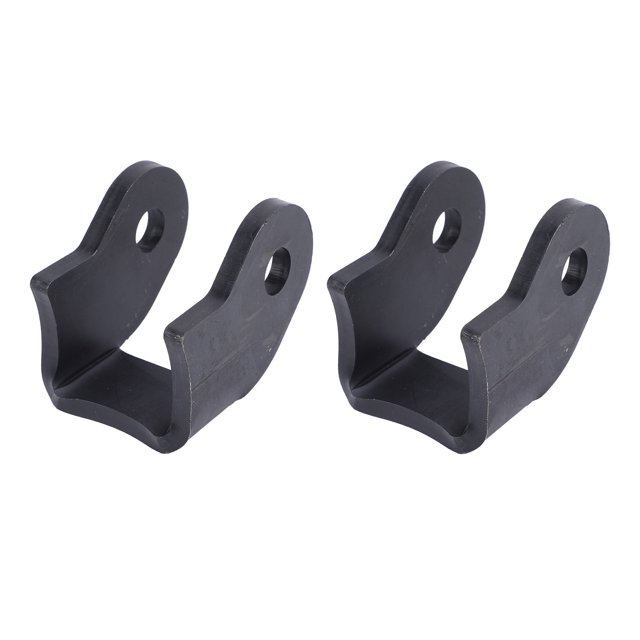 Car Axle Shock Bracket, Steel Enhanced Performance Weld On Shock Bracket 1 Pair for Off Road Trailer