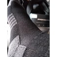 thumbnail image 3 of Calcetines tobilleros deportivos acolchados de algodón para hombre, paquete de 6 Rojo Verde, 3 of 5