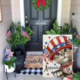 thumbnail image 2 of Winter Cat House Flag 28x40 Inch Double Sided for Outside Large Burlap Welcome Holiday Yard Decoration, 2 of 10