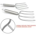 thumbnail image 5 of BESTKITTY Set of 2 Stainless Steel Turkey & Roast Lifters - Perfect for Thanksgiving, Easily Transfer Turkey or Ham., 5 of 7