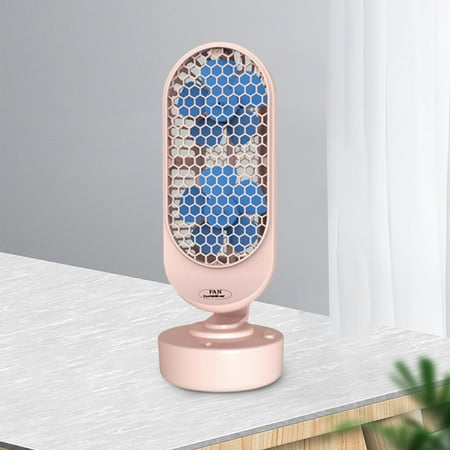 

Tbslaqlo Desktop Tower Fan Desktop Spray Fan USB Charging Cold Air Double Leaf Electric Fan With Humidification And Lighting