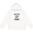 thumbnail image 2 of Inktastic Just a Girl Who Loves Skating Youth Hoodie Sweatshirt, 2 of 4